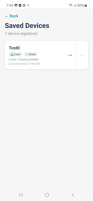 Solar Control Screenshot 1