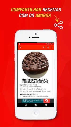 Receitas de Mousse de Maracujá Screenshot 2