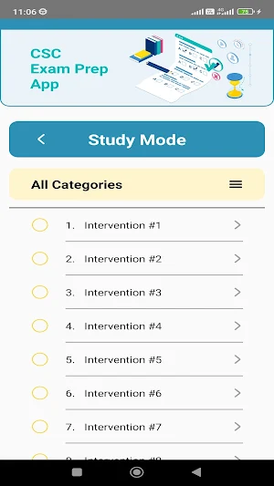 CSC Exam Prep App Screenshot 1