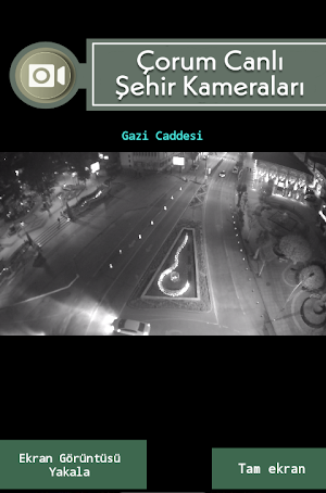 Çorum Canlı Şehir Kameraları Screenshot 2