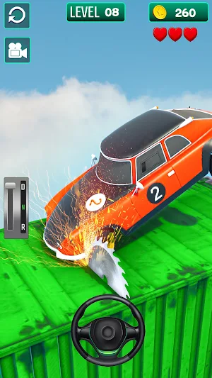 Round Steering Survival Game Screenshot 0