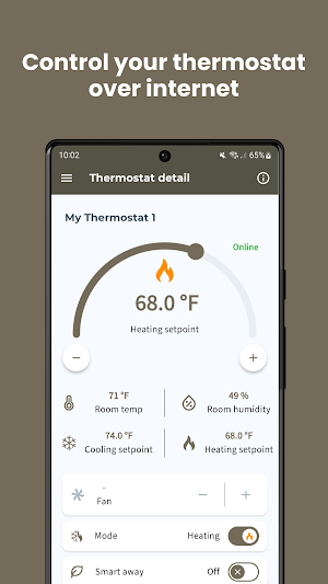Campbell Crossing Thermostat Screenshot 0