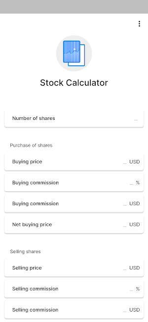 Stock Calculator Screenshot 0