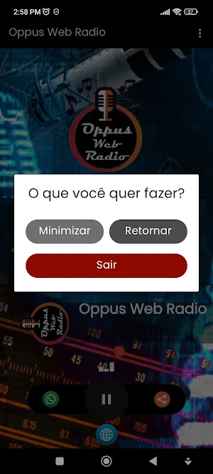 Oppus Web Rádio Screenshot 3