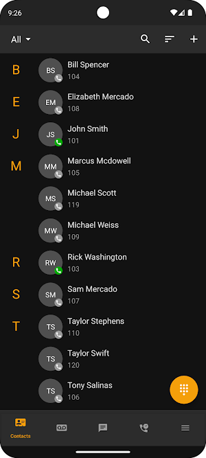 myNCC Voice Screenshot 1