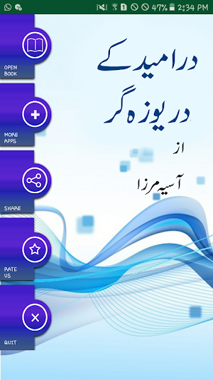 Dar E Umeed Kay Daryoozagar by Aasia Mirza - Novel Screenshot 0