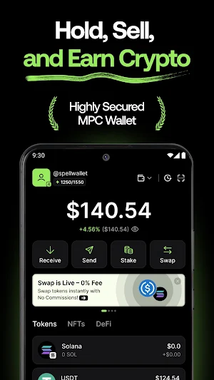 Spell Wallet Screenshot 0