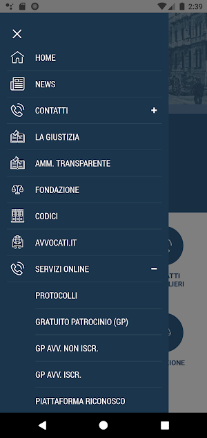 Ordine Avvocati Salerno Screenshot 1