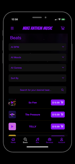 Mike Anthem Music Screenshot 1