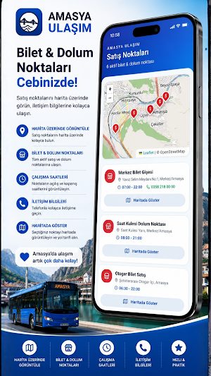 Amasya Ulaşım Screenshot 1