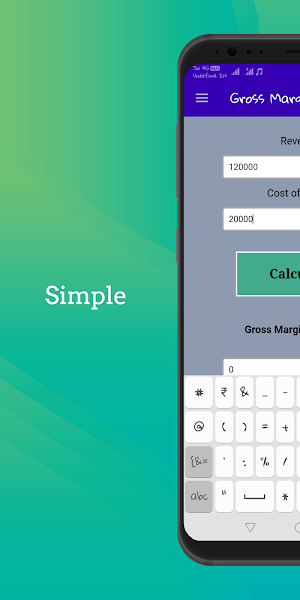 Gross Margin Calculator: Profit Margin Calculator Screenshot 2