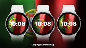Portugal Flag Watch Face Screenshot 1