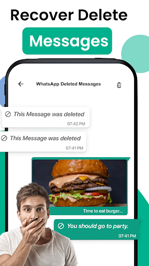 Recover Deleted Messages Saver Screenshot 1