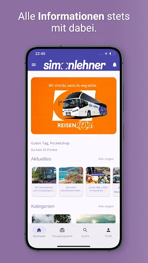 Simonlehner Busreisen Screenshot 0