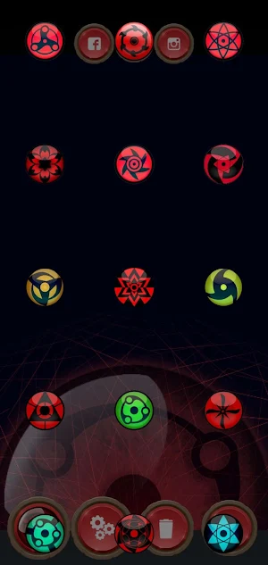 Sharingan Eye Color Change Screenshot 1