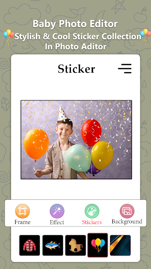 Baby Photo Editor - Baby Pics Screenshot 3