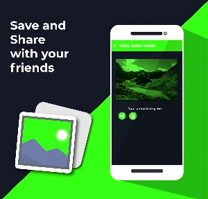 Photo green color Screenshot 0