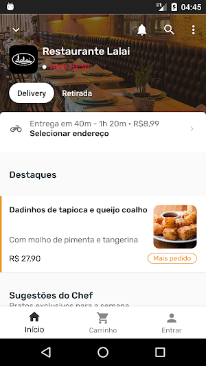 Restaurante Lalai Screenshot 0