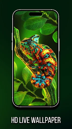 Chameleon Color Wallpaper 3D Screenshot 0