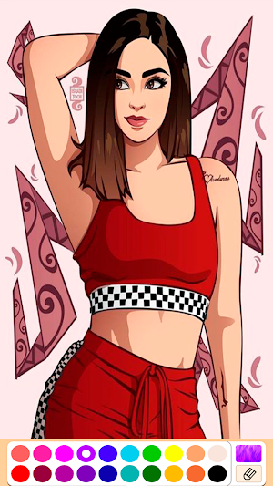 Pintar Kimberly Loaiza Juegos Screenshot 2