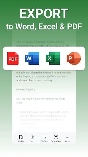 PDF Cam Scanner - pdf scan app Screenshot 1