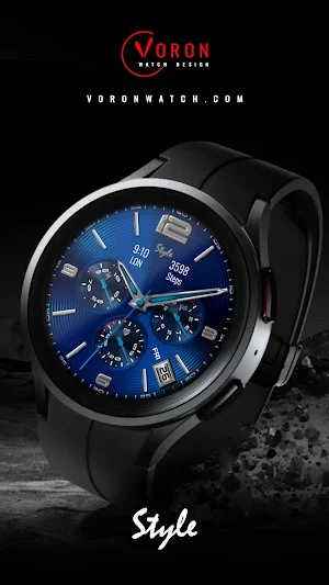 Voron STYLE Analog Watch Face Screenshot 2