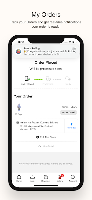 Italian Ice Frozen Custard Screenshot 2
