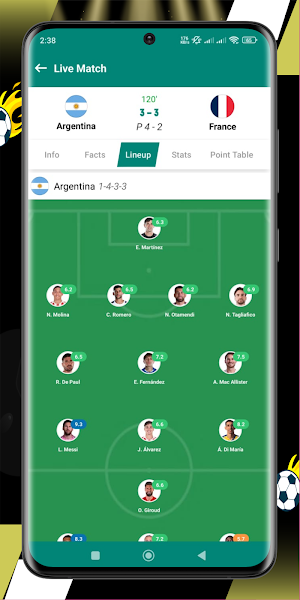 Match Line - Score Screenshot 3