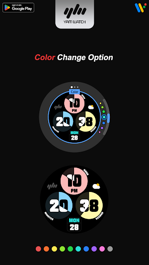 YamWatch Digital 3 Screenshot 3