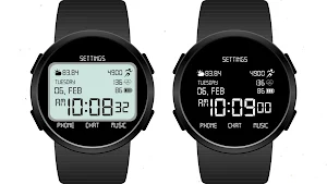 Mono Classic Watch Face Screenshot 0