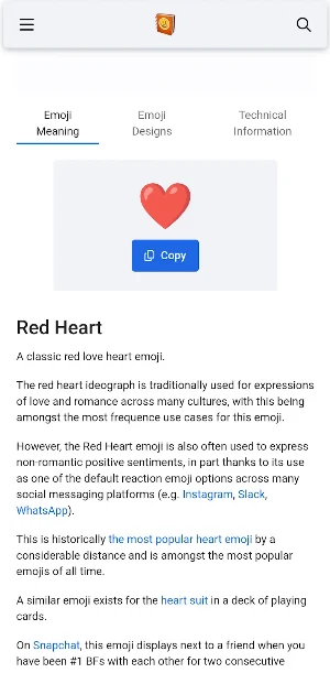Emojipedia - All Things Emoji Screenshot 2