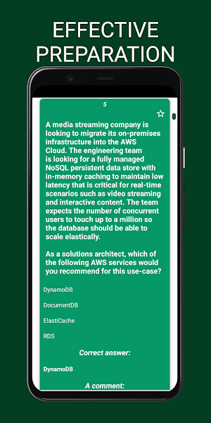 AWS SAA-C03 Test Prep 2024 Screenshot 3