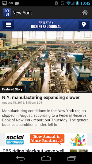 New York Business Journal Screenshot 0