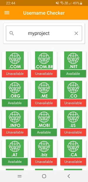 Username Checker Screenshot 0