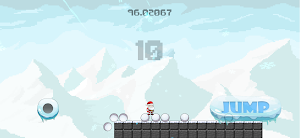 Santa Snow Dodge Screenshot 2