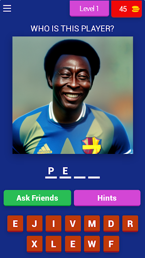 Football Player Guessing Game? Screenshot 0