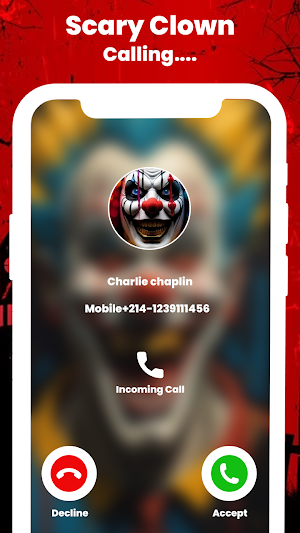 Scary clown Game Call Screenshot 3