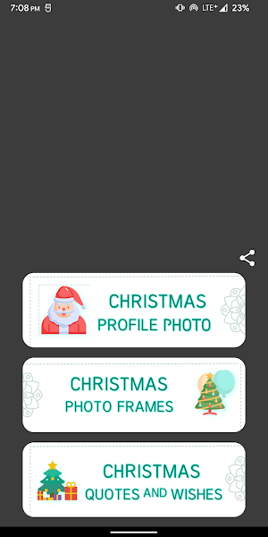 Christmas Photo Editor Screenshot 1