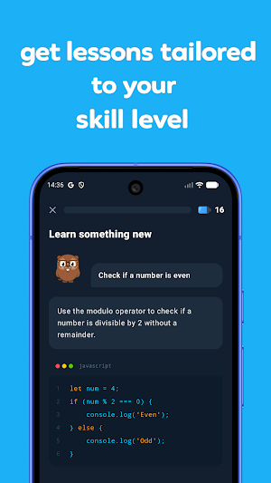Sidecode - Learn how to code. Screenshot 1
