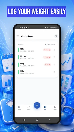 BMI Weight Calculator Screenshot 3