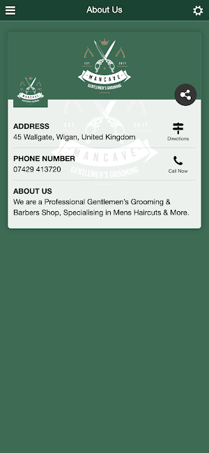 Mancave Gentlemans Grooming Screenshot 2