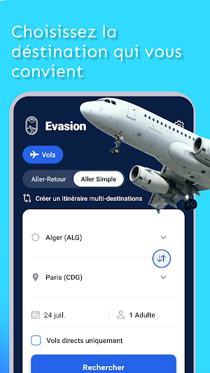 Evasion-DZ : Vols & Billets Screenshot 0