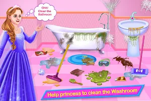 Princess House Cleaning - Dream Home Cleanup Game Screenshot 3