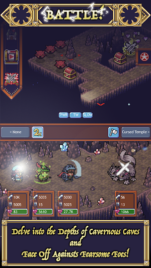 Cave Heroes: Idle Dungeon Crawler Screenshot 0