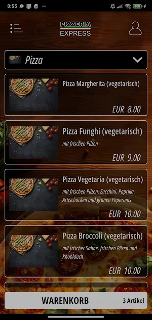 Pizzeria Express Darmstadt Screenshot 0