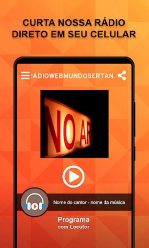 Rádiowebmundosertanejo Screenshot 1