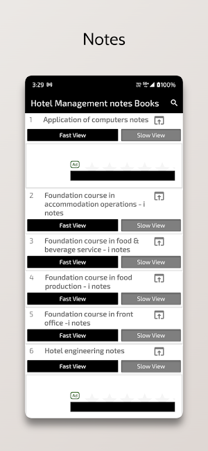 Hotel Management notes Screenshot 3