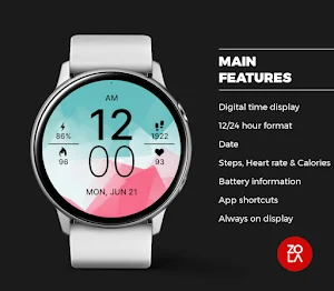 Beauty Sporty Fit Watch Face Screenshot 1