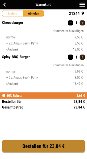 Easy Food Buchholz Screenshot 1