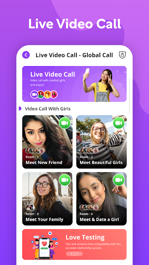 Live Video Call - Global Call Screenshot 0